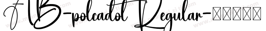AB-polcadot Regular字体转换